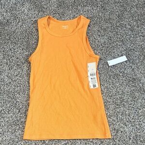No Boundaries Orange Tank Top